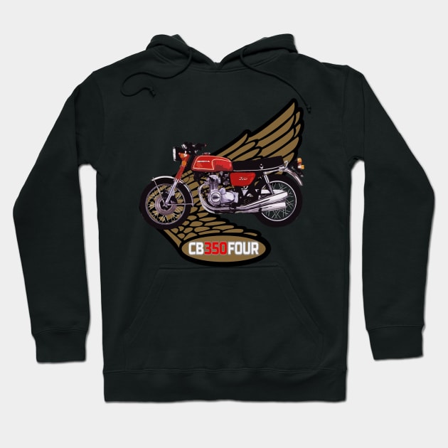 CLASSIC BIKE N029 Hoodie by classicmotorcyles